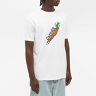 Carrots by Anwar Carrots Men's Distressed T-Shirt in White