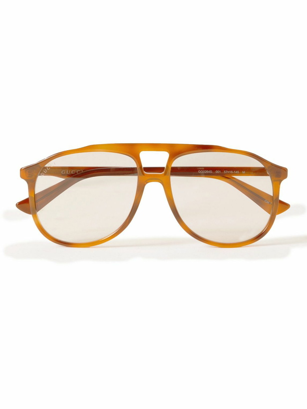 Photo: Gucci Eyewear - Aviator-Style Acetate Sunglasses