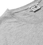 NN07 - Two-Pack Mélange Pima Cotton-Jersey T-Shirts - Gray