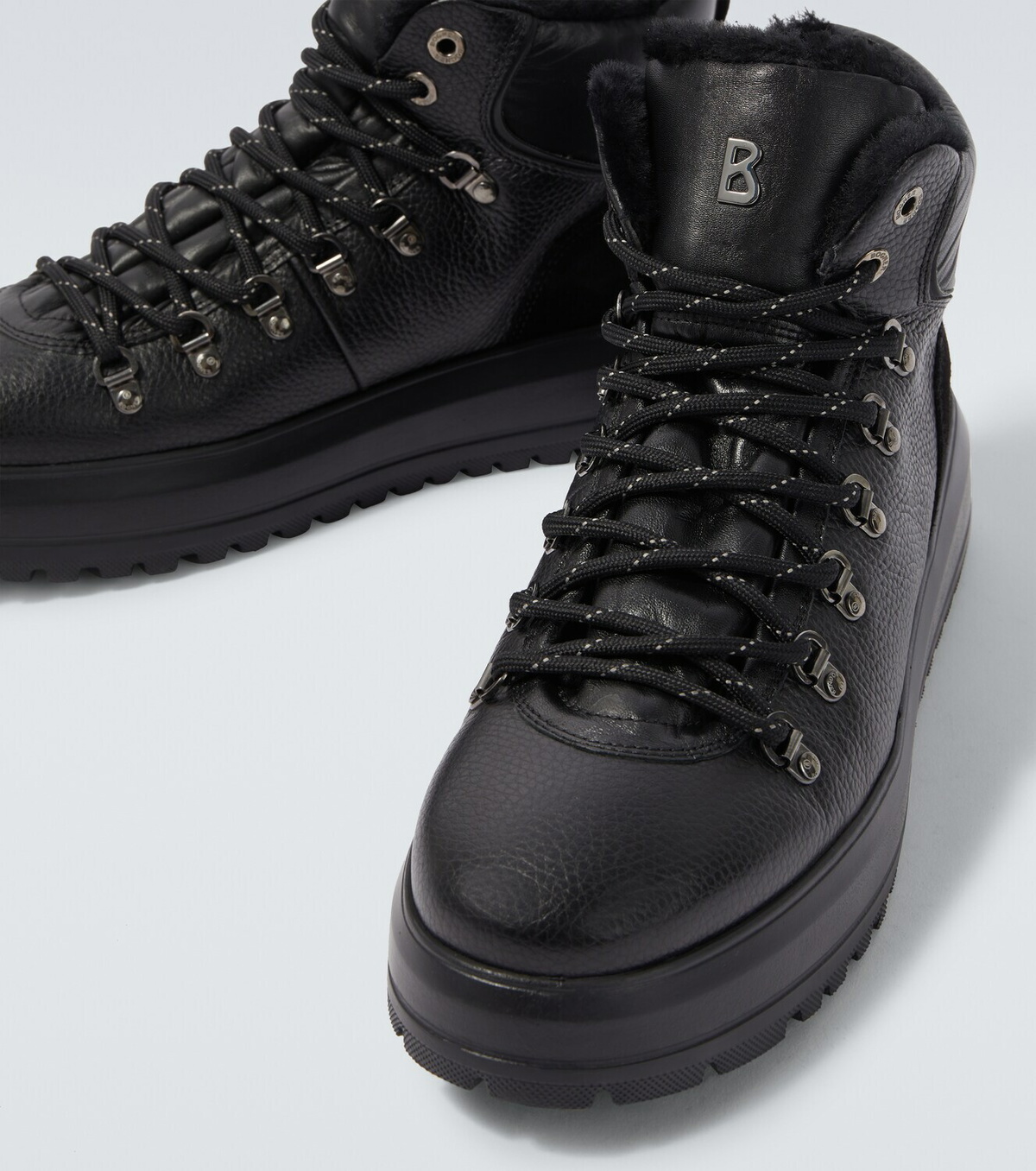 Bogner Antwerp leather high-top sneakers
