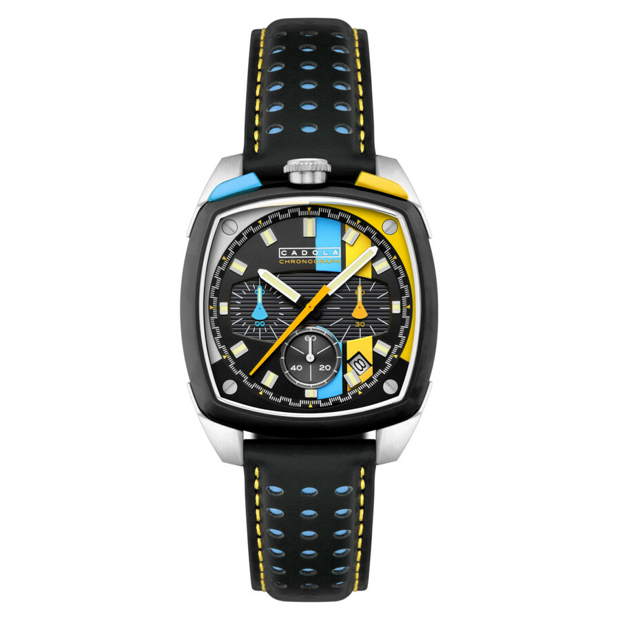 Cadola Taurus Chronograph Quartz Black Dial Mens Watch CD-1060-03