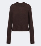 Moncler Alpaca and wool-blend sweater
