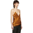 Haider Ackermann SSENSE Exclusive Orange Kuiper Tank Top