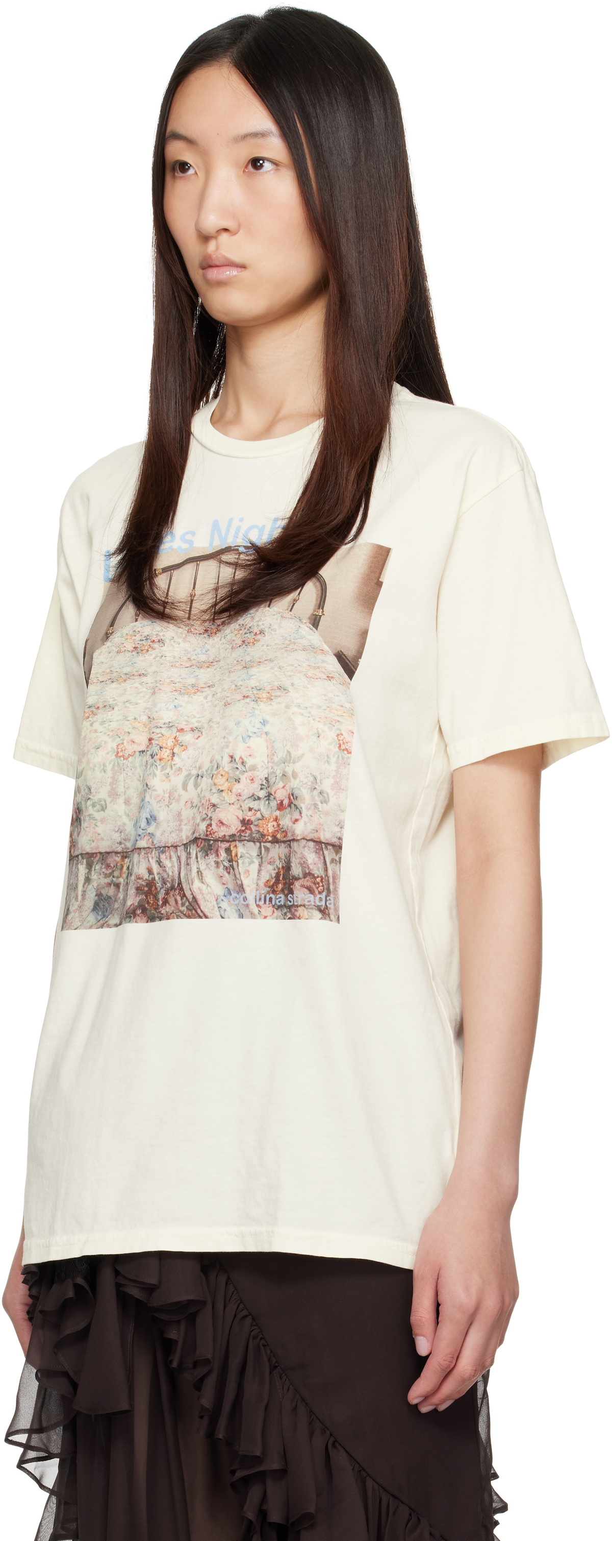 Collina Strada Off-White 'Ladies Night' T-shirt