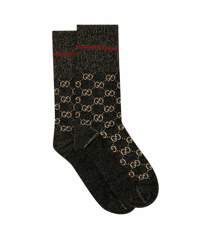 Photo: Gucci - GG logo socks