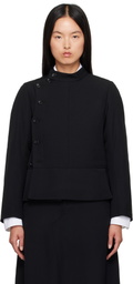 Comme des Garçons Comme des Garçons Black Gabardine Jacket
