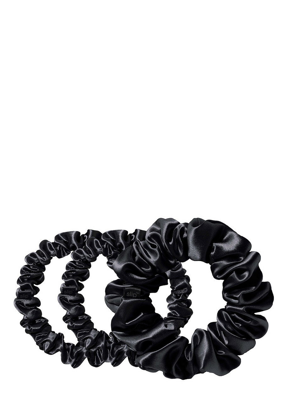 Slip Silk Assorted Scrunchies - Black