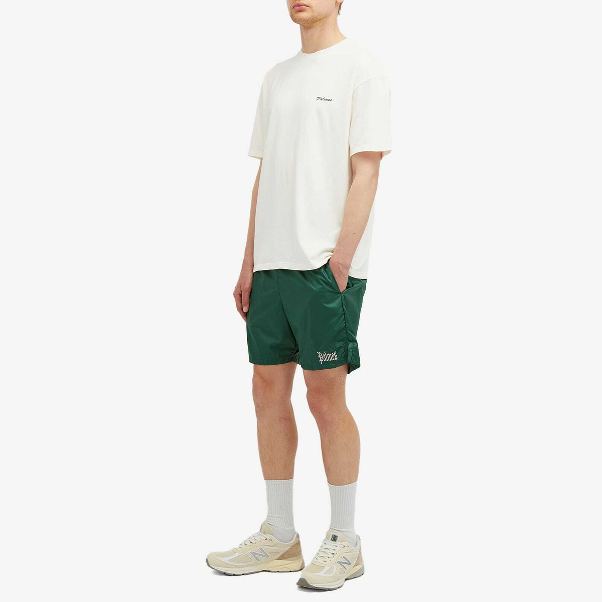 Palmes Men's Olde Shorts in Green