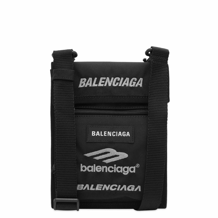 Photo: Balenciaga Men's Sport Explorer Cross Body Pouch in Black