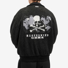 C2H4 Men's x mastermind JAPAN Fleece Jacket in Fuzzy Black