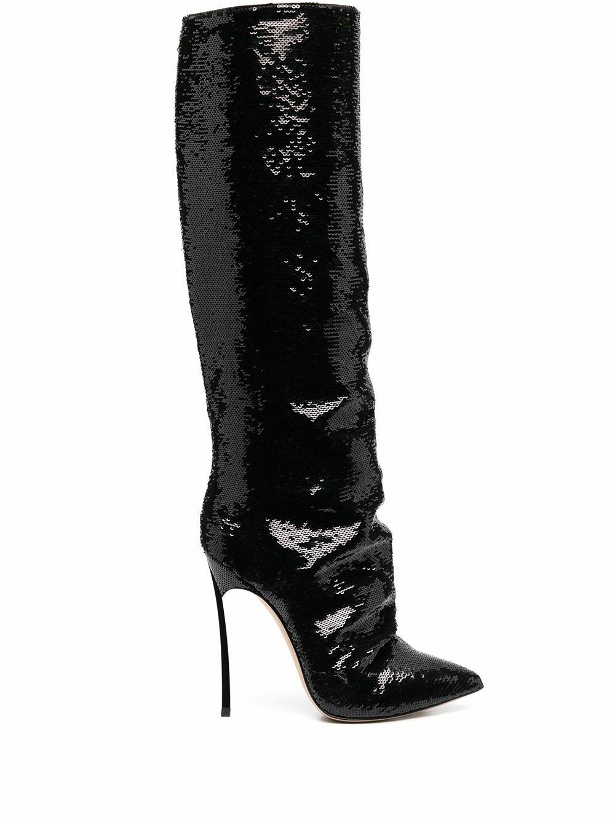 Photo: CASADEI - Leather Heel Boots