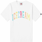 ICECREAM Men's College T-Shirt in White