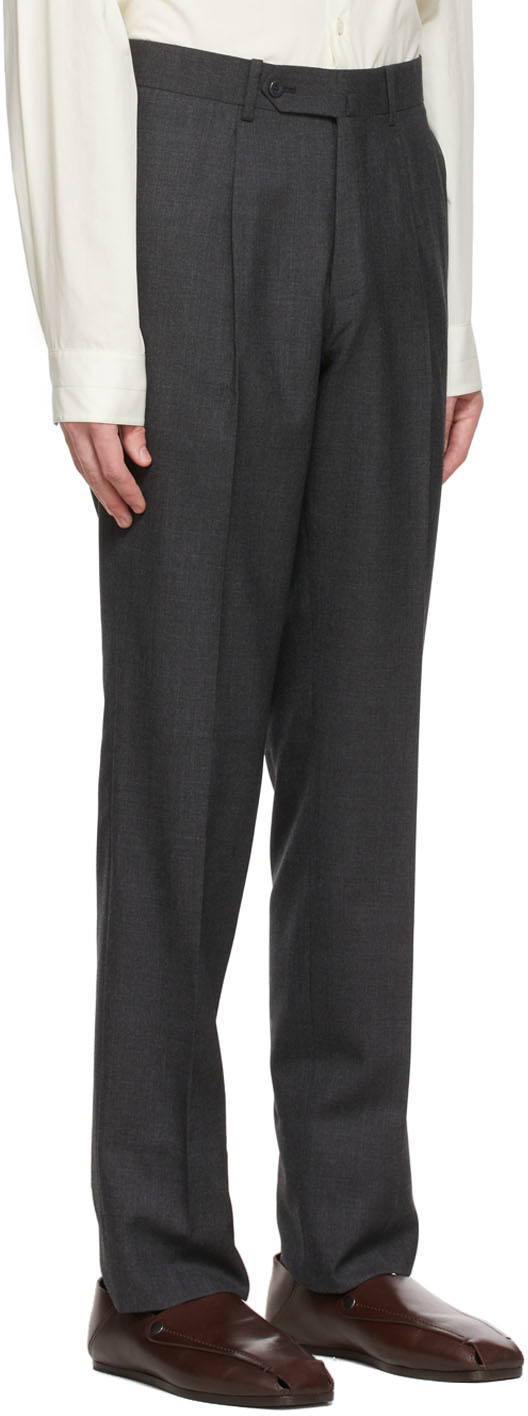 Ring Jacket Gray Wool Suit