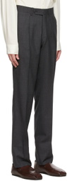 Ring Jacket Gray Wool Suit