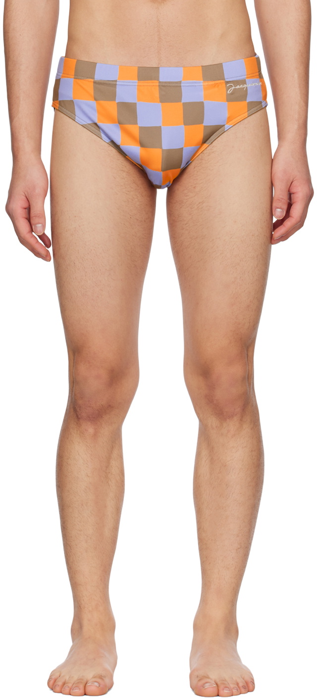 Jacquemus Beige Le Raphia 'Le Slip De Bain' Swim Briefs