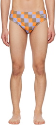 Jacquemus Multicolor Le Raphia 'Le Slip De Bain' Swim Briefs