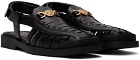 Versace Black Medusa '95 Sandals