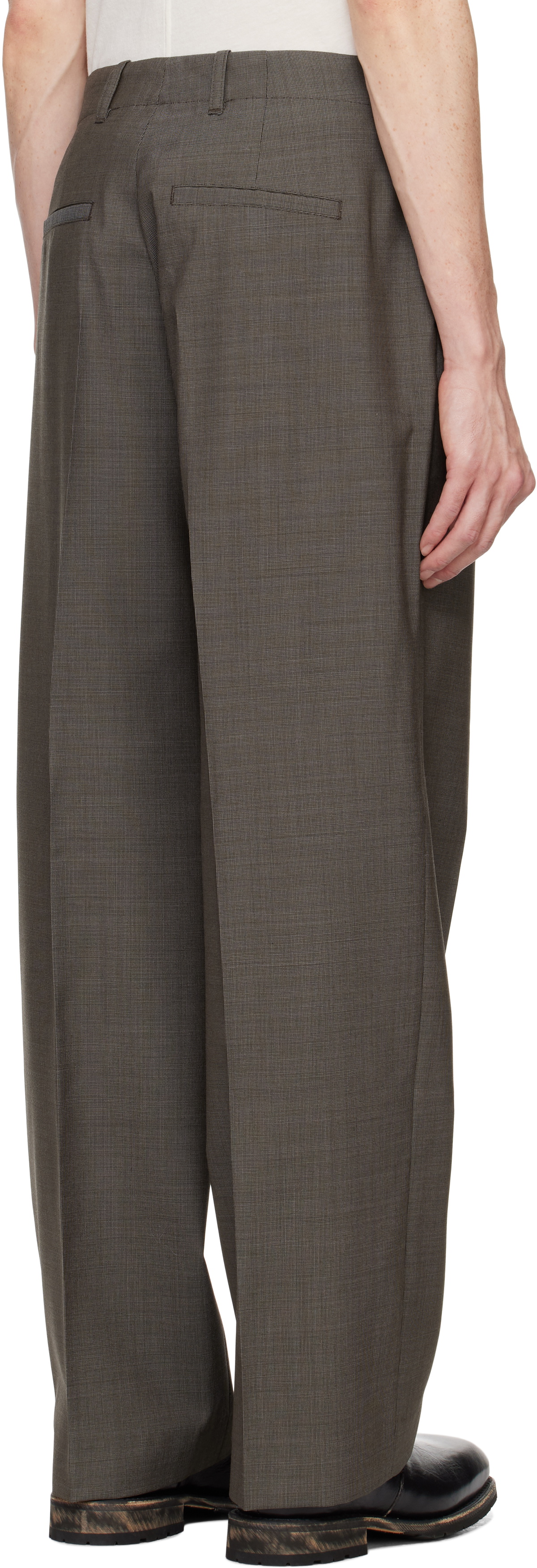 OUR LEGACY Gray Borrowed Chino Trousers Our Legacy