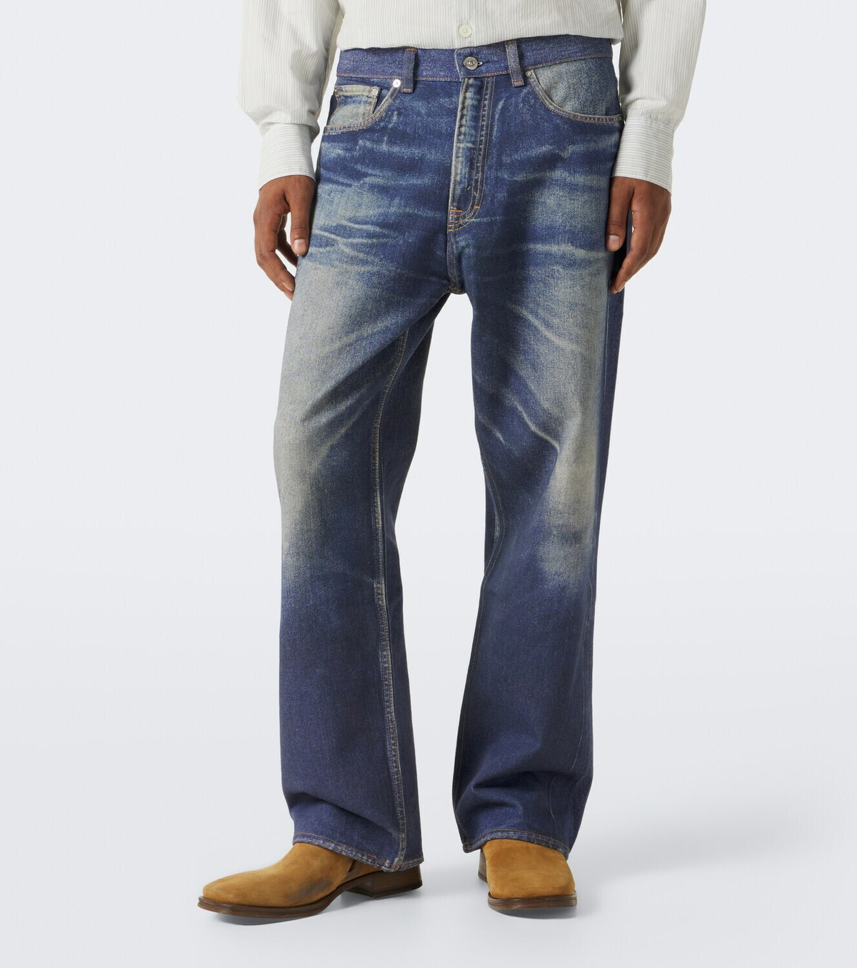 Our Legacy Third Cut wide-leg jeans