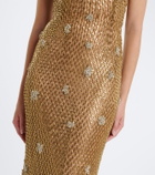 Rachel Gilbert Solana embellished gown