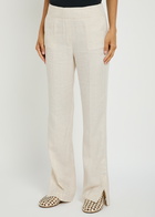 Day Birger ET Mikkelsen Milo Woven Straight-leg Trousers Off White