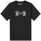Maharishi Men's Double Tigers Miltype T-Shirt in Black
