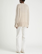 Manila Grace Womens Cardigan in Beige