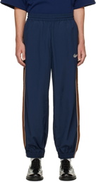 WILLY CHAVARRIA Navy 'Bad Boy' Track Pants