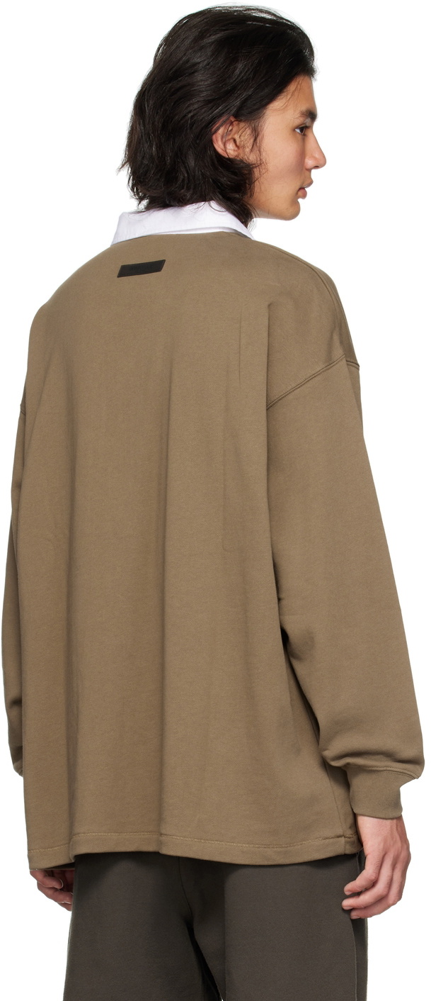 Essentials Brown Lightweight Polo