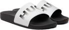 Hugo White Logo Slides