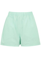 Colorful Standard Cotton-twill Shorts Light Blue