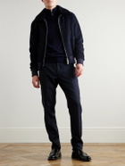Mr P. - James Cashmere Half-Zip Sweater - Blue