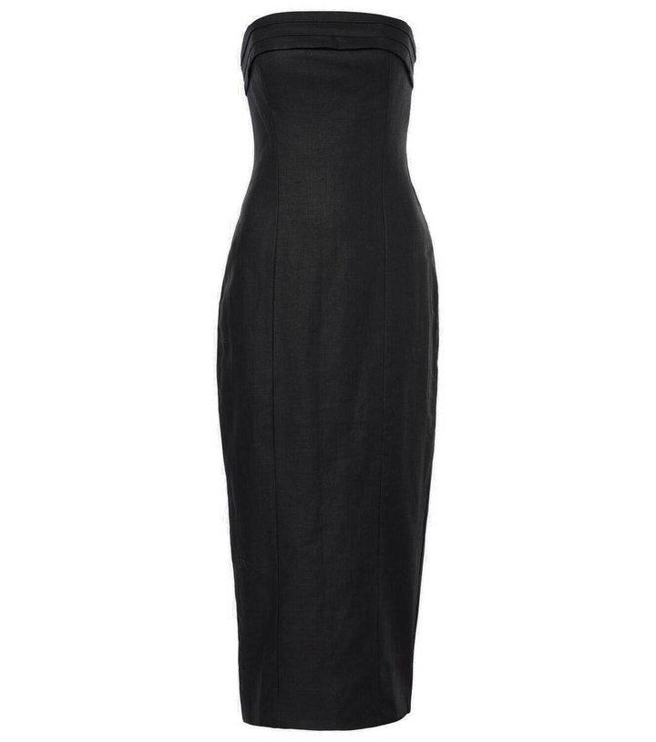 Photo: Faithfull Linen midi dress