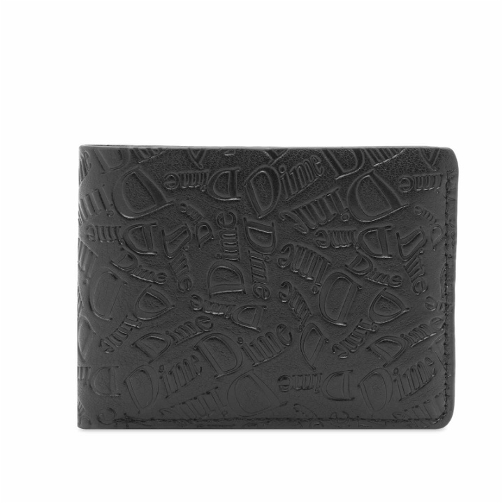 Photo: Dime Men's Haha Leather Wallet in Black 