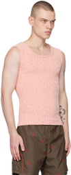 Robyn Lynch Orange Fleck Tank Top