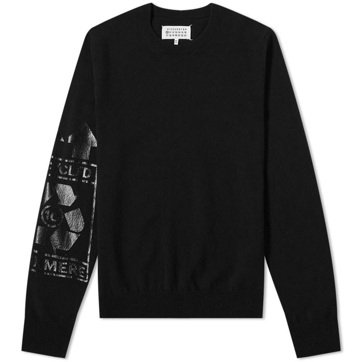 Photo: Maison Margiela 10 Recycled Logo Crew Knit