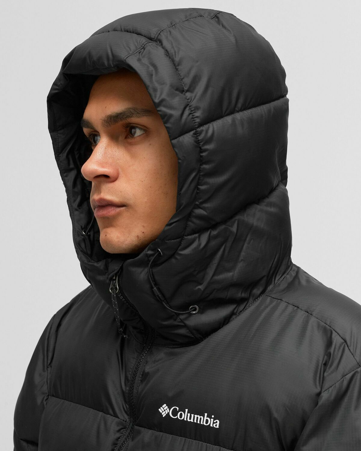 Columbia Puffect™ Hooded Jacket Black - Mens - Down & Puffer Jackets ...