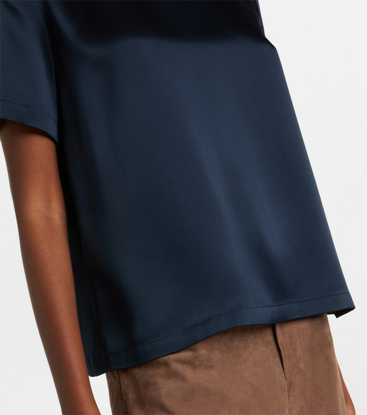 'S Max Mara Satin T-shirt