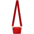 Givenchy Red MC3 Reverse Logo Crossbody Bag