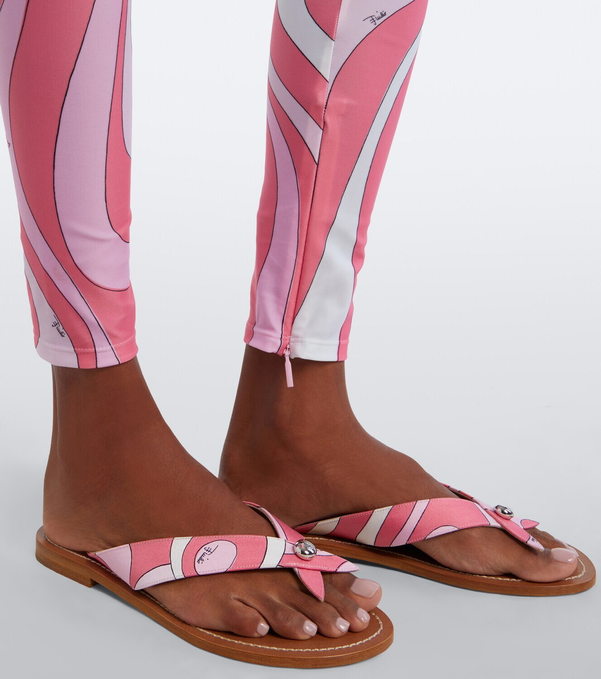 Pucci Marmo jersey leggings