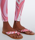 Pucci Marmo jersey leggings