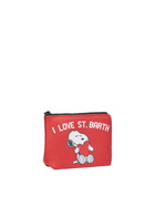 MC2 Saint Barth Aline Wooly Pochette With Snoopy Print