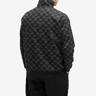 South2 West8 Men's Print Trainer Track Jacket in Black