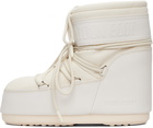 Moon Boot Off-White Icon Low Rubber Boots