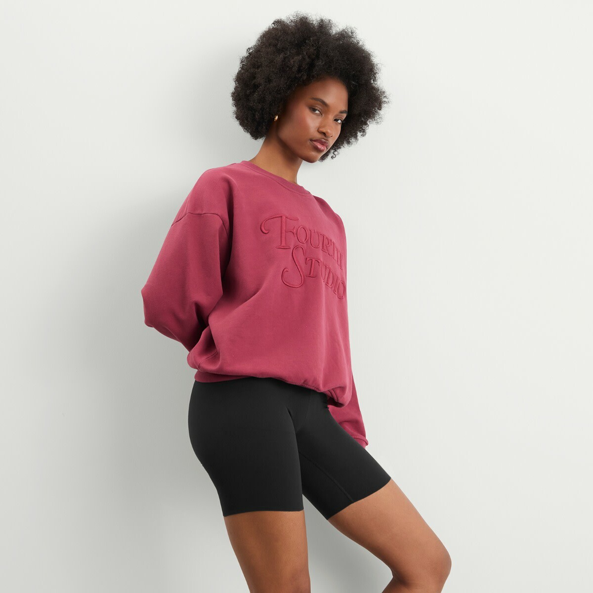 4th & Reckless Women's Cassis Sweatshirt in Berry