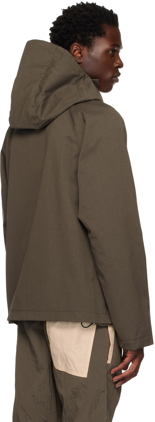 RANRA Taupe Double-Zip Jacket RANRA
