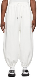 LU'U DAN SSENSE Exclusive White Bontan Lounge Pants