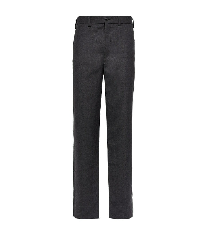 Photo: Undercover Slim wool and mohair pants
