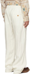 COMMAS Off-White Wide-Leg Trousers