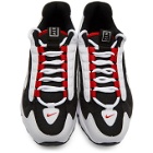 Nike Black and White Air Max Triax 96 Sneakers